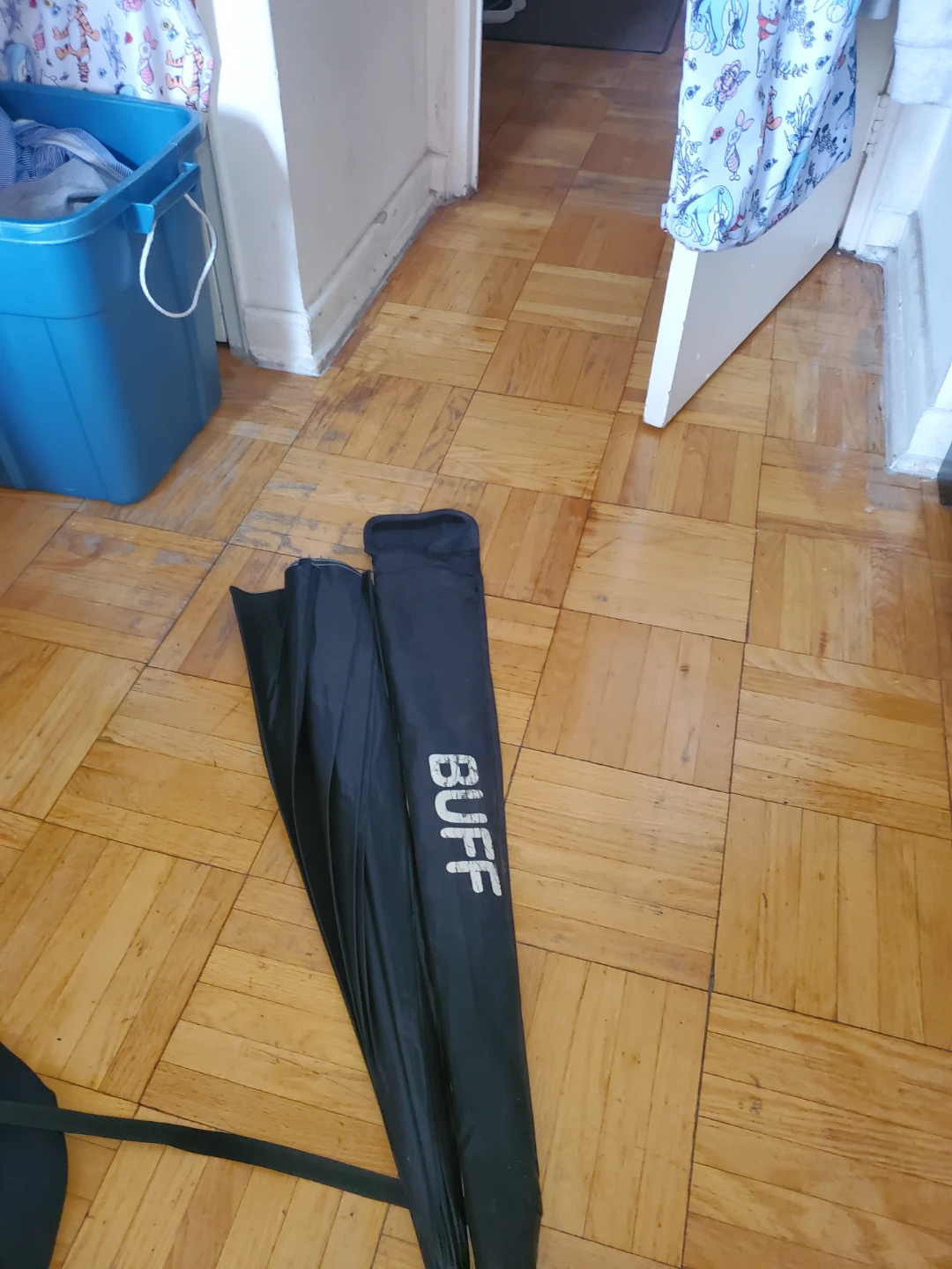 BUFF branded table umbrella