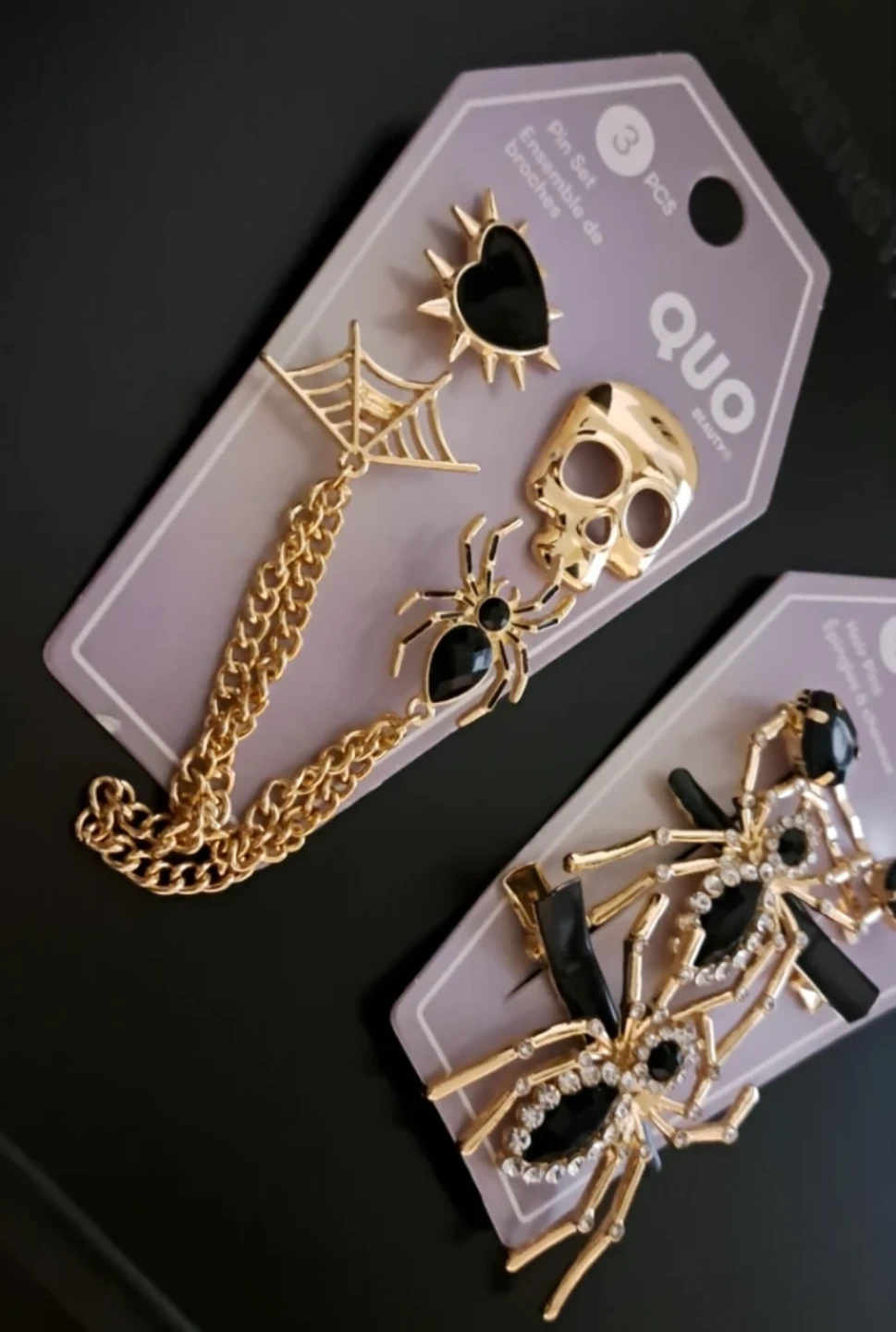 Quo Beauty Halloween Pin and Hair Clip Set - photo 3