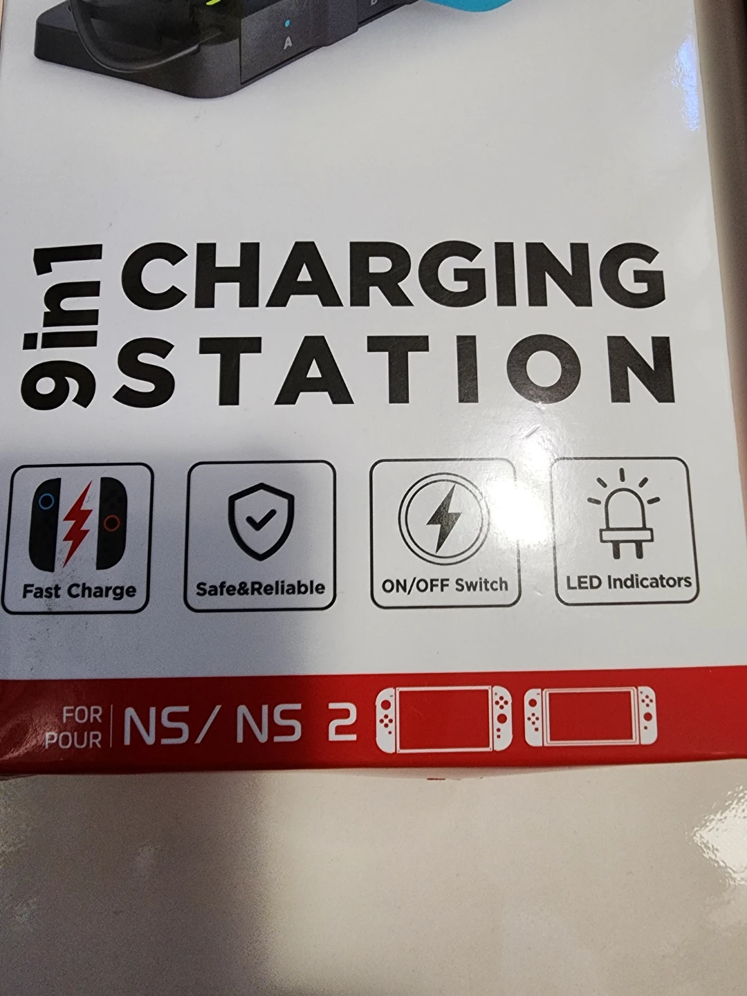 FastSnail 9-in-1 Charging Station for Nintendo Switch - photo 5