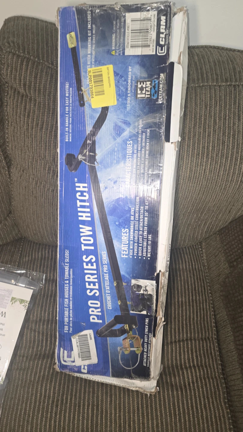 Clam Pro Series Tow Hitch