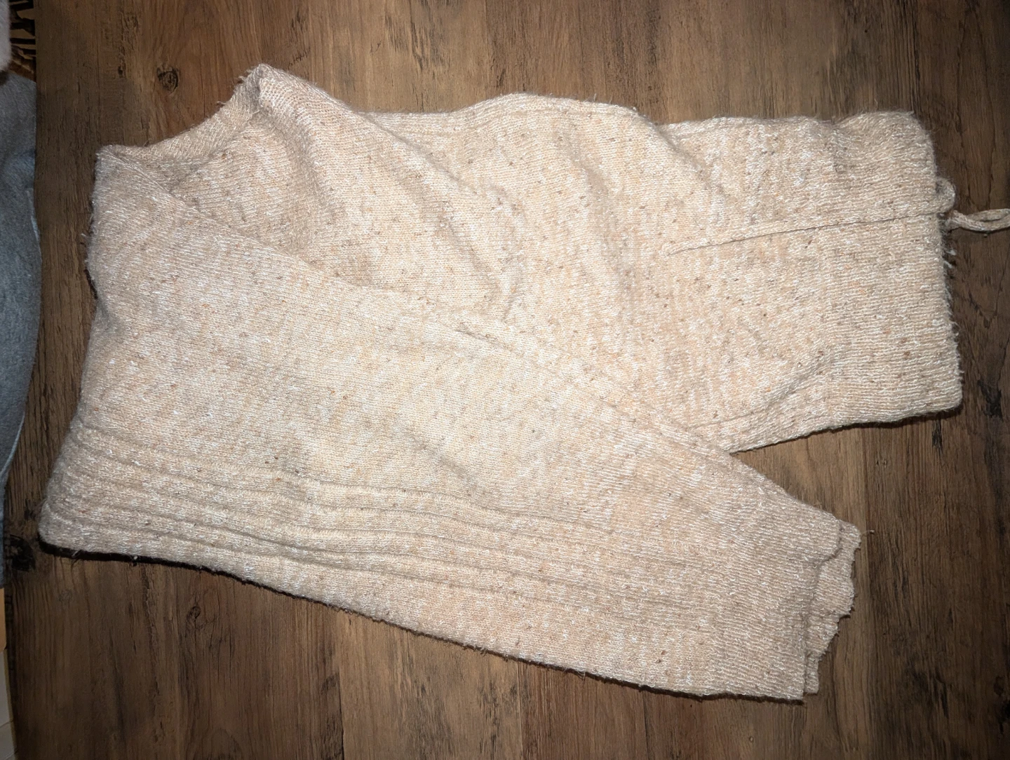 Heartloom Knit Lounge Pants - Beige - photo 3