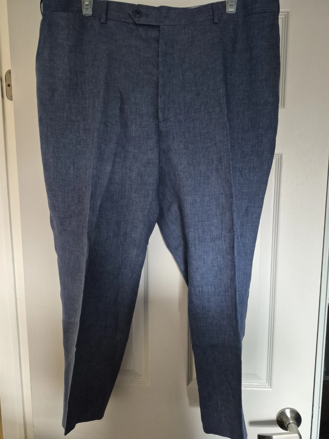 Samuelson Men's Linen Trousers Size 46