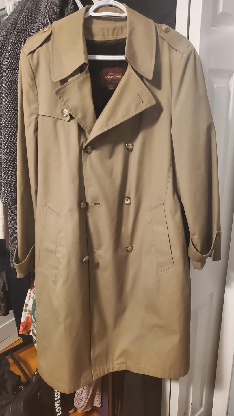 Adams Row Trench Coat