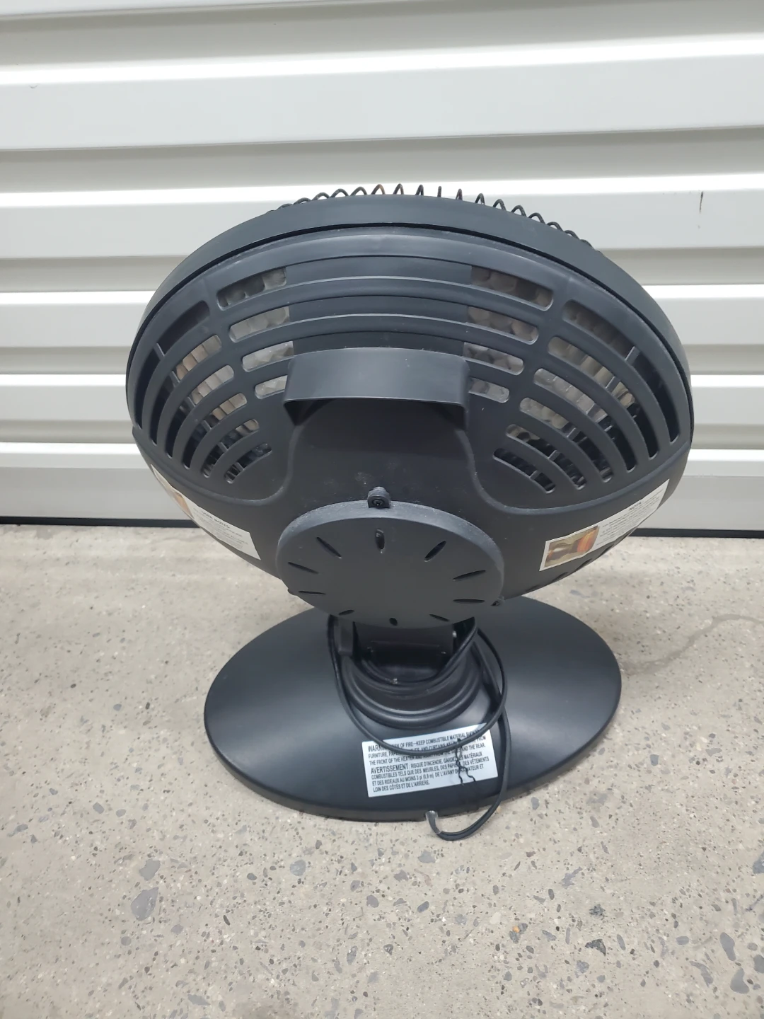 Living Zone Oscillating Radiant Heater BFGD-8C - photo 2