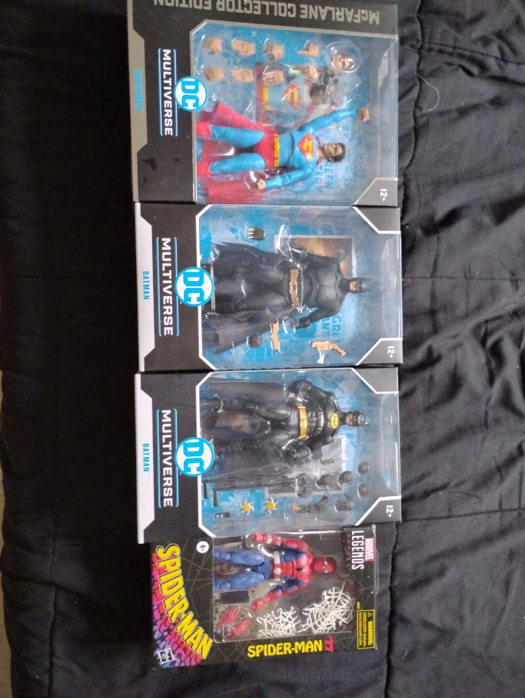 Set of 4 Collectible Action Figures
