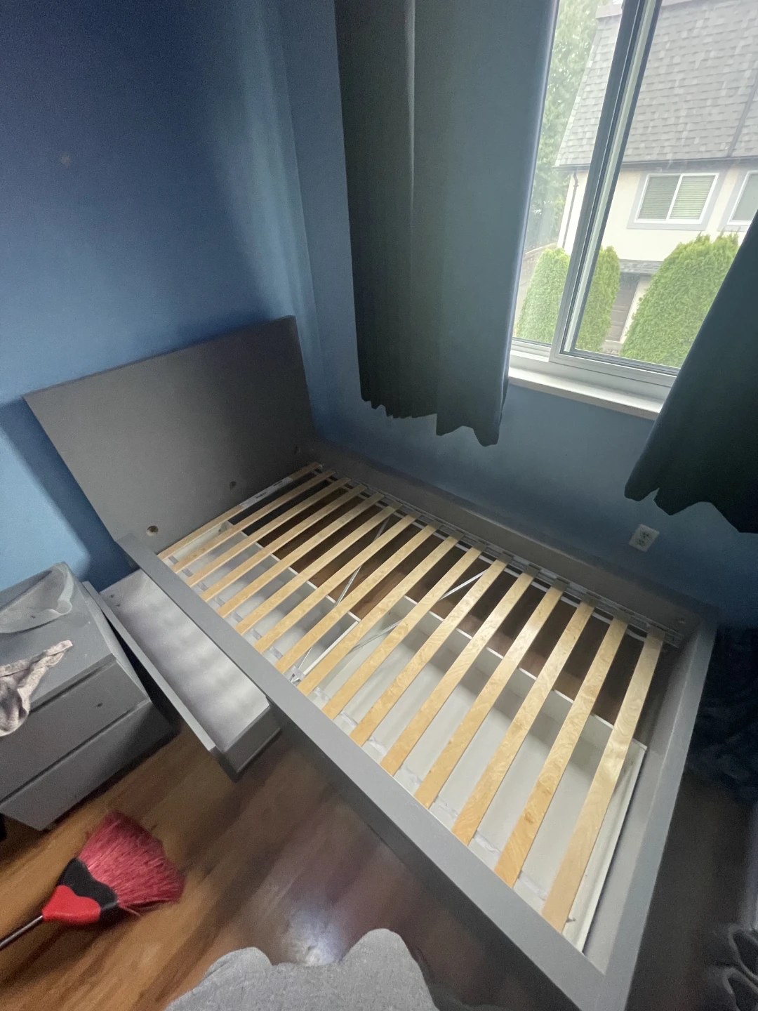 IKEA Malm Bed with Storage and Sealy mattress. - photo 2