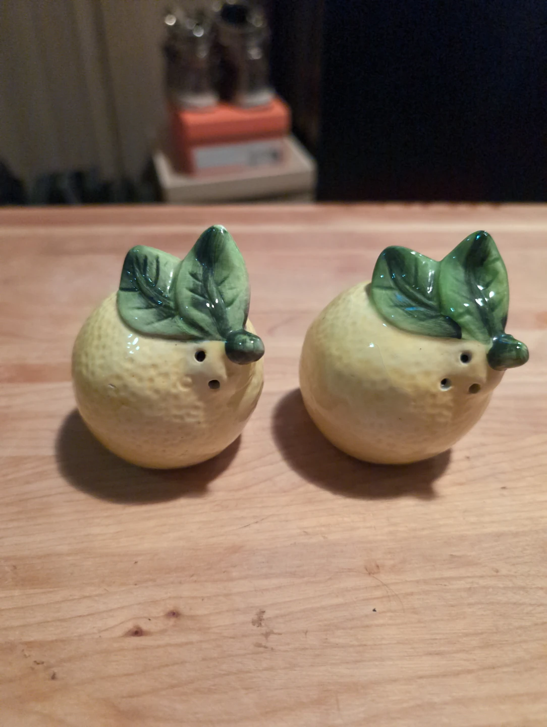 Ceramic Lemon Salt and Pepper Shakers - photo 2