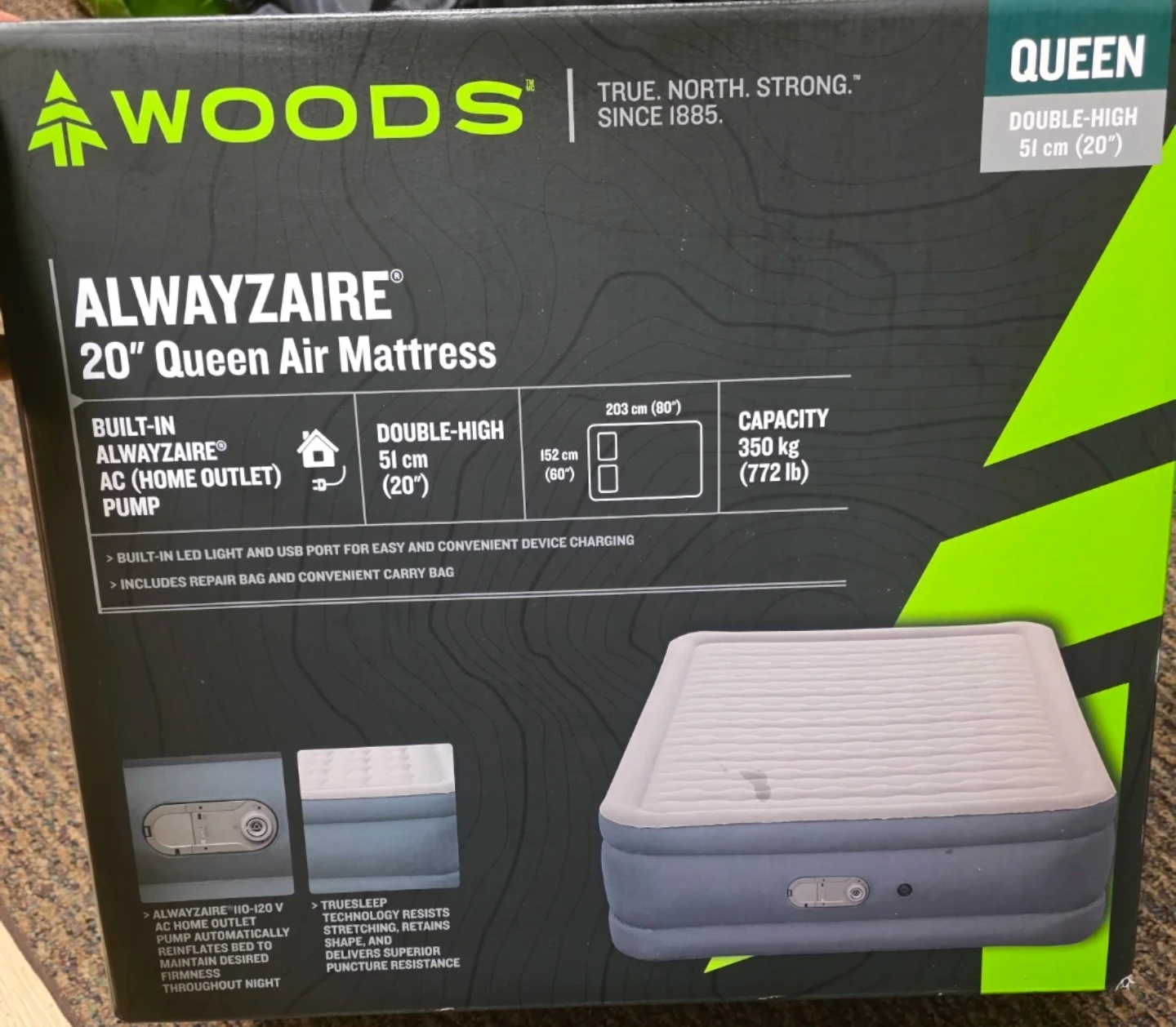 Woods TrueSleep Air Mattress