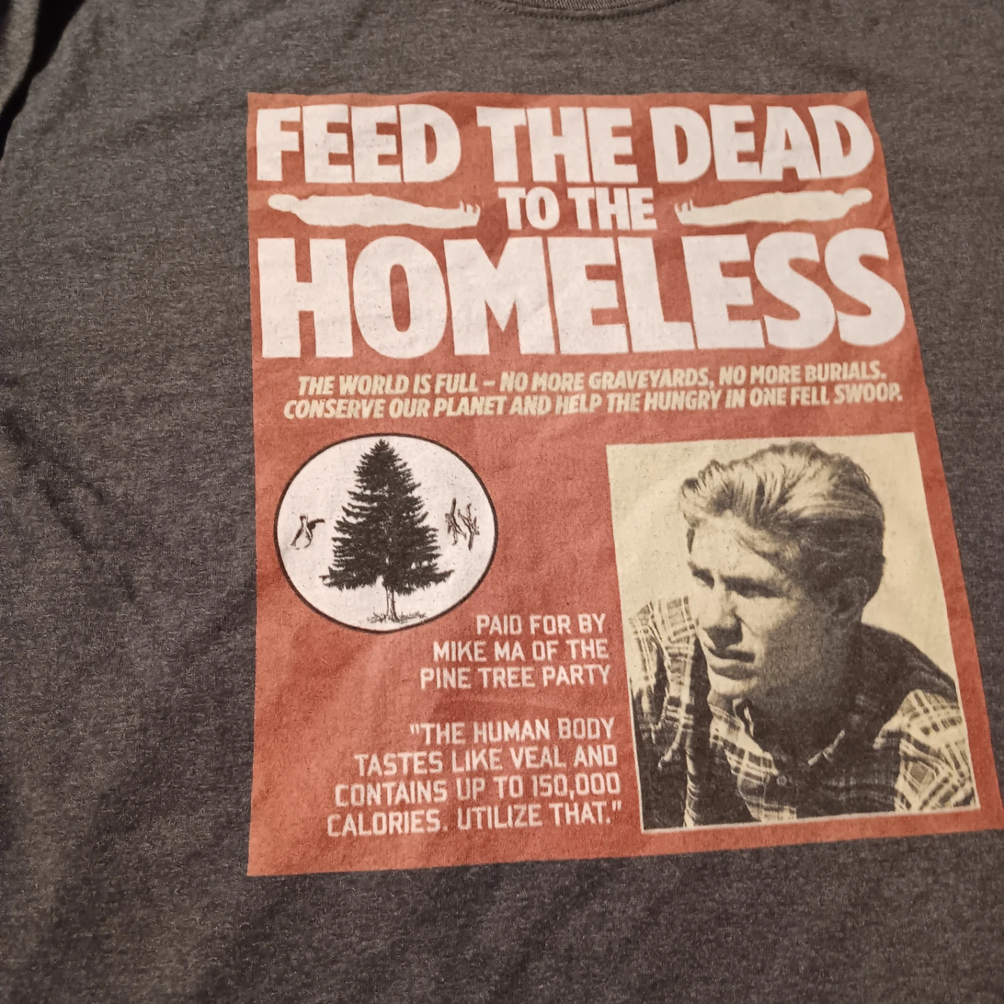 Pine Tree Party Feed the Dead Long Sleeve Shirt - photo 2