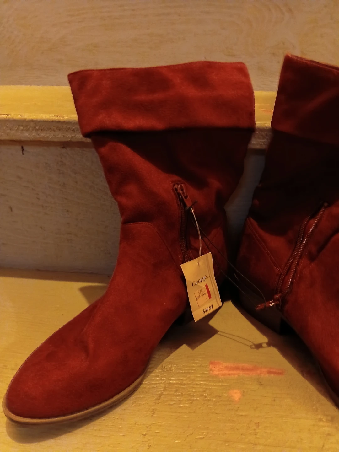 Suede boots new - photo 2