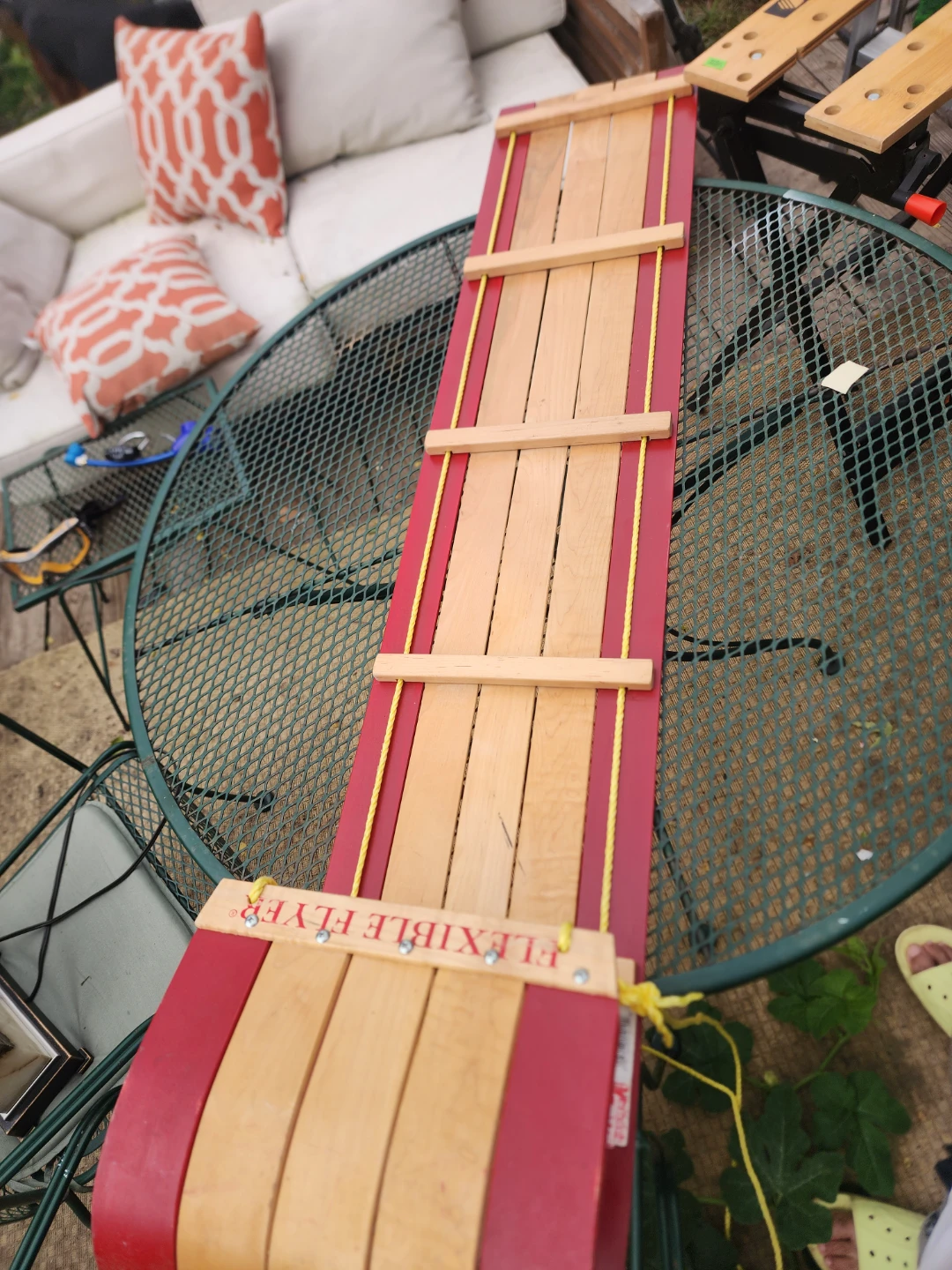 Flexible Flyer Wood Sled - photo 2