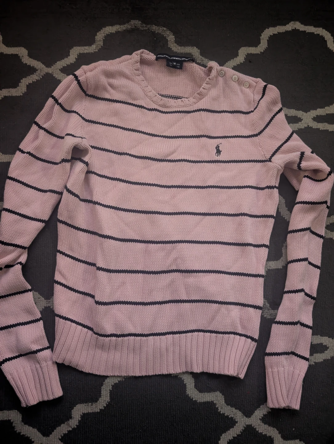 Ralph Lauren Sport Striped Sweater kids size Med