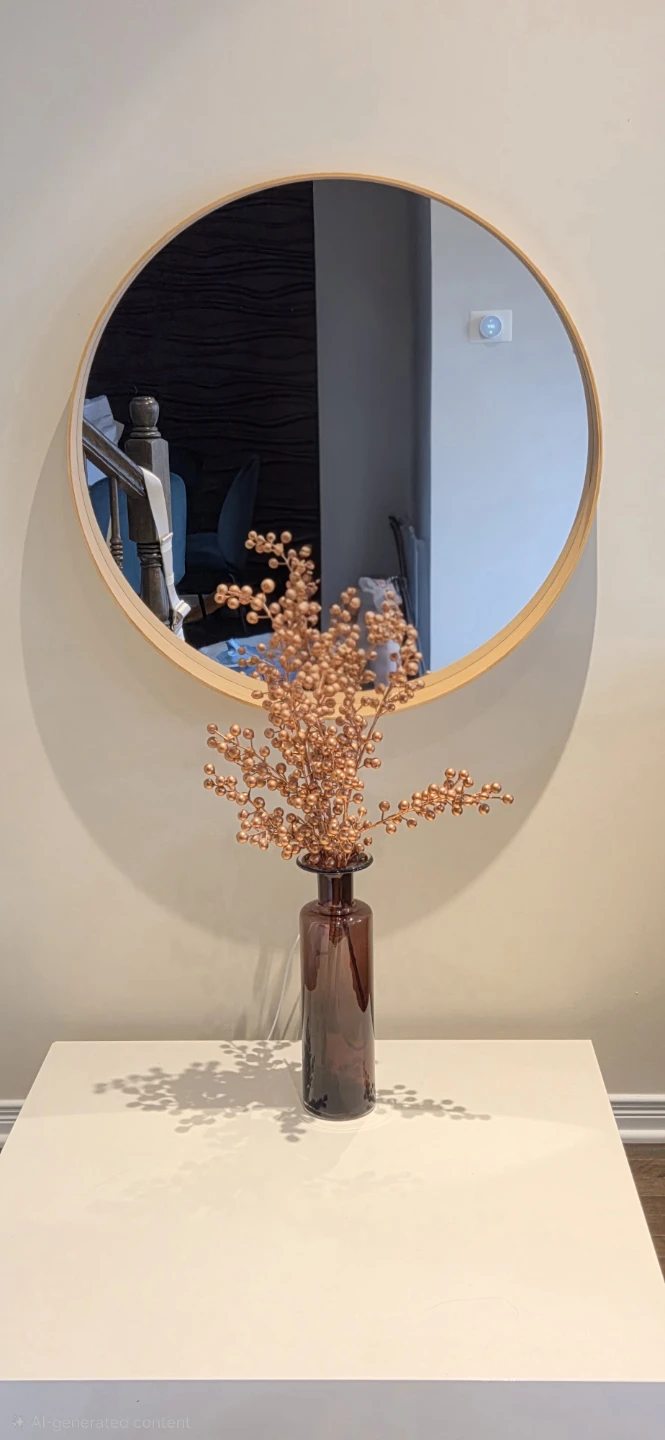 Vase + Artificial Flowers