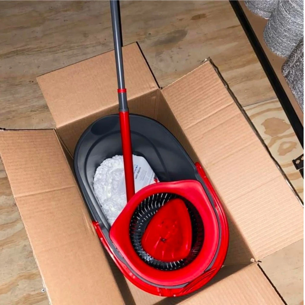 O-Cedar EasyWring Spin Mop & Bucket System - photo 3