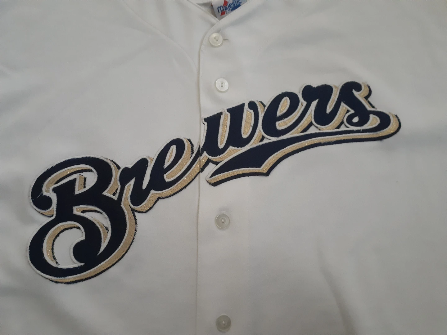 Majestic Milwaukee Brewers Jersey 3X VINTAGE Y2K - photo 2