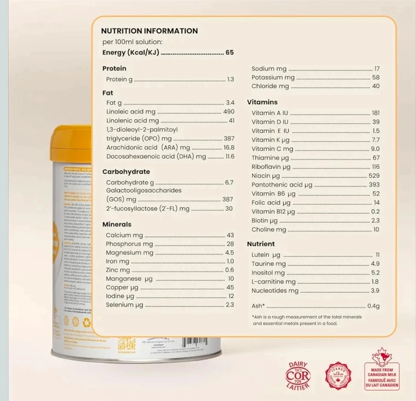 Niuriss Smart Advanced Infant Formula Tub 700g - photo 2