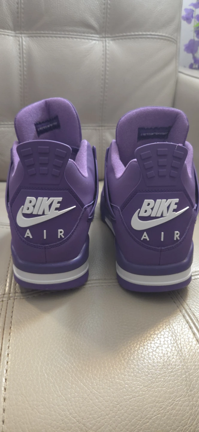 Jordan style Purple Nike Air Sneakers - photo 3