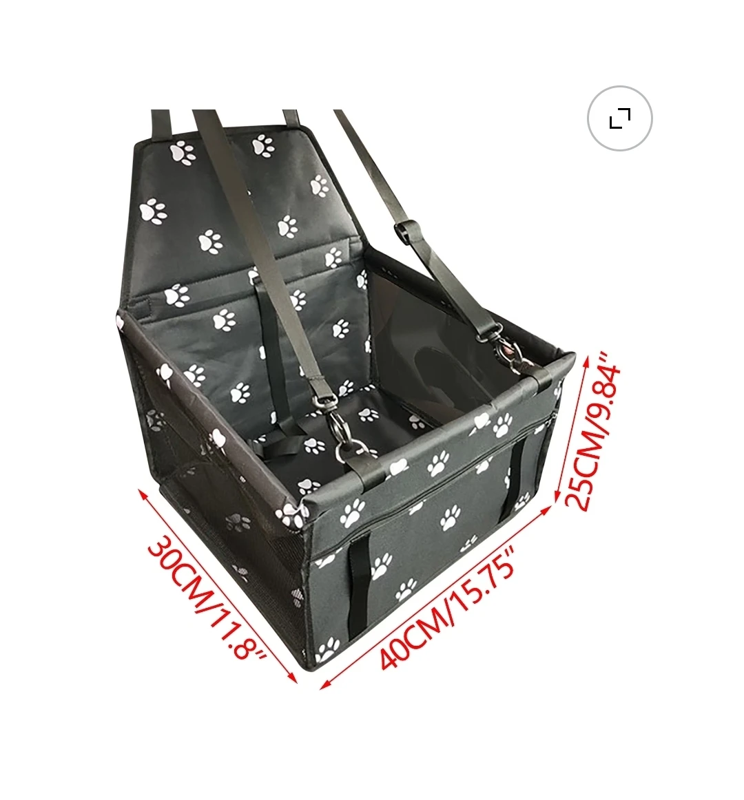 Pet Car Seat Bag Car Dog Seat - photo 3