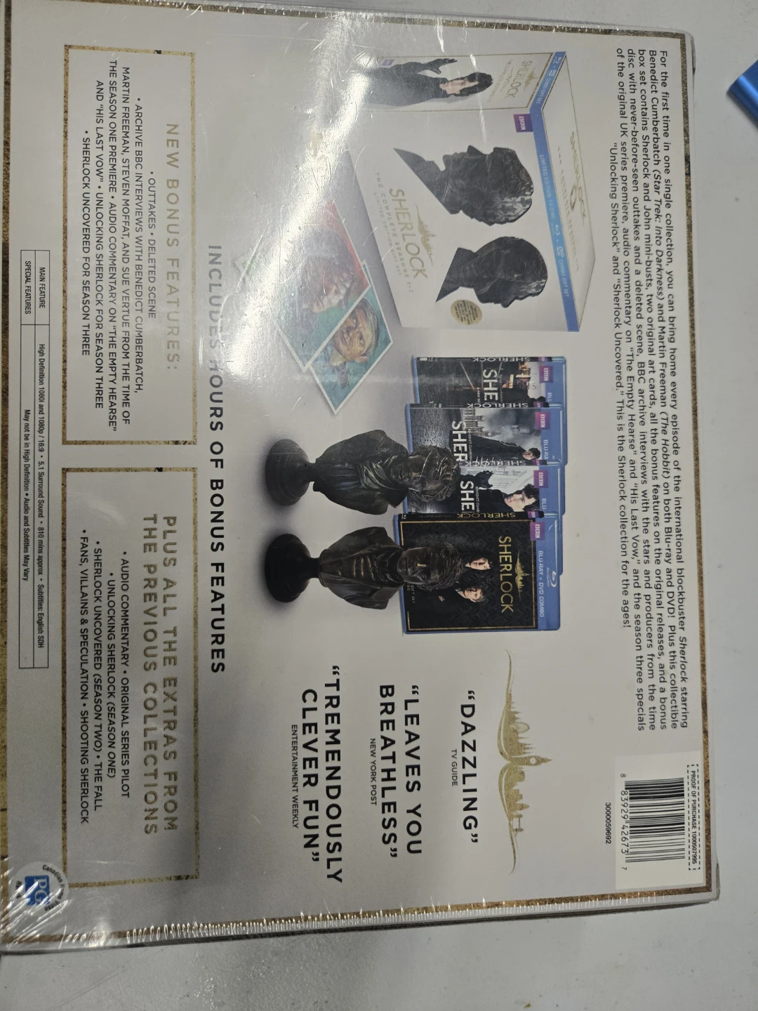 Sherlock The Complete Seasons 1-3 Limited Edition Gift Set - photo 2