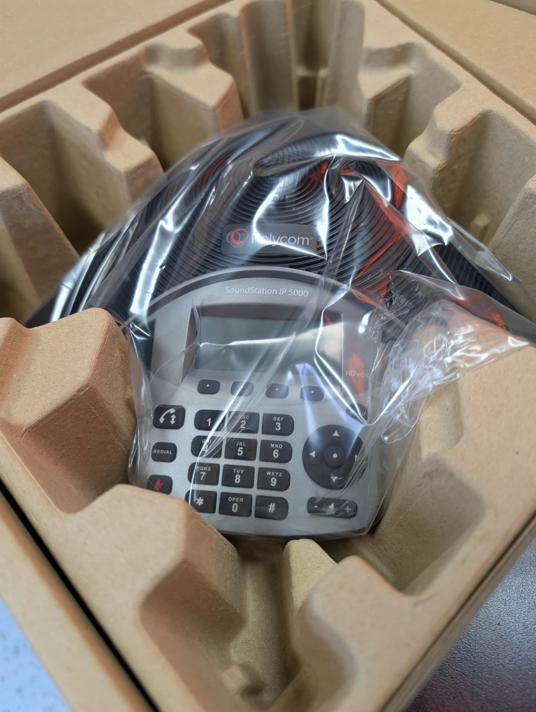 Polycom SoundStation IP 5000 VoIP SIP Conference Phone - photo 2