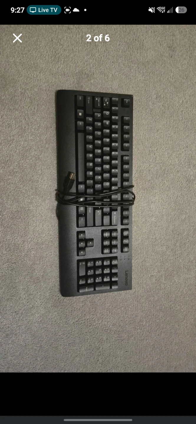 Lenovo Wired Keyboard and Mouse Combo