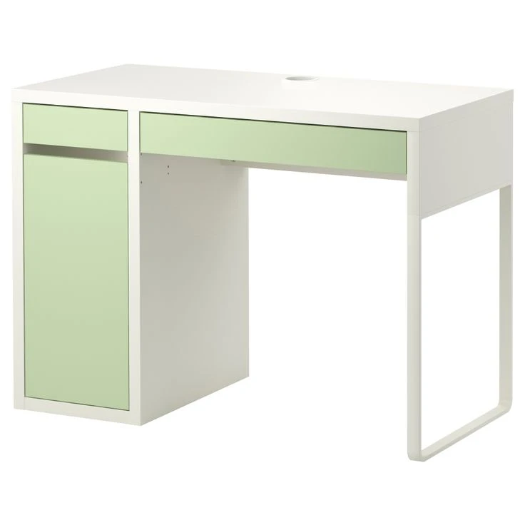 IKEA Micke Desk White/Green