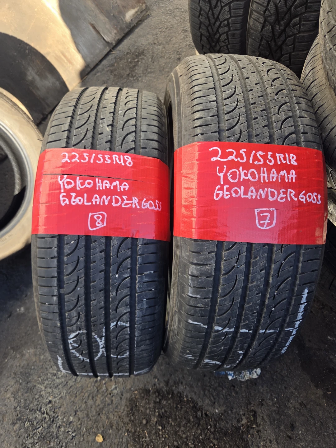 Yokohama Geolandar  Tires 225/55R18
