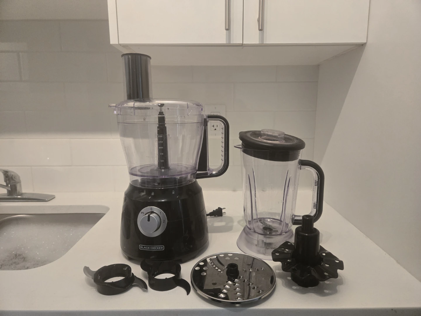 Black+Decker Food Processor with Blender