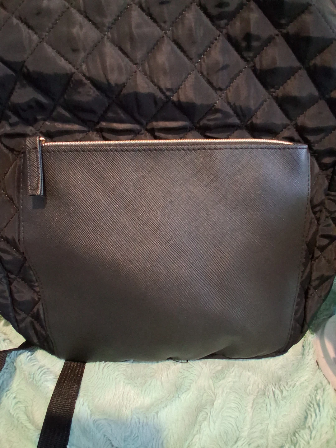 DSW Quilted Black Backpack - photo 3