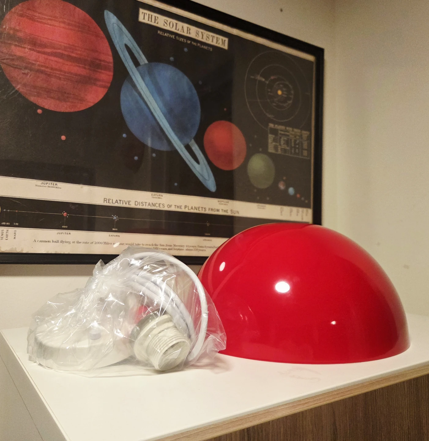 Retro Space Age Inspired Bowl Shape Ceiling Fixture(s) - photo 3