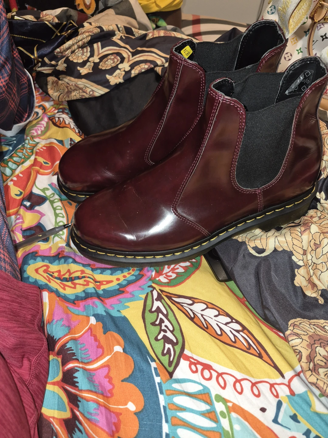 Dr. Martens Chelsea Boots Burgundy - photo 4