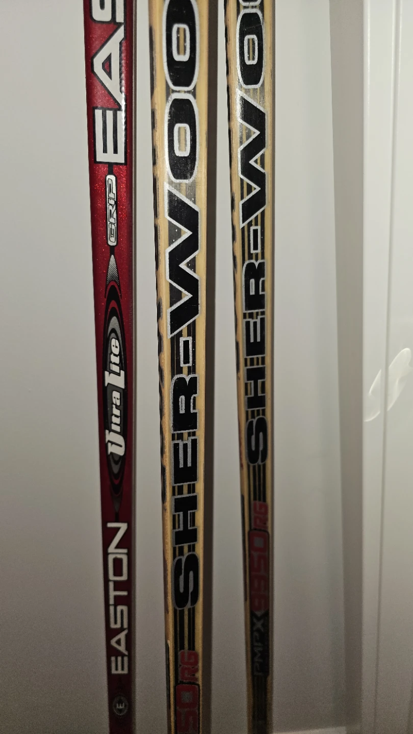 3 Used Hockey Sticks - Easton & Sher-Wood - photo 3