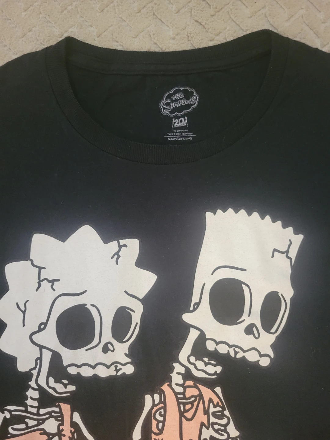 The Simpsons Skeleton T-Shirt - photo 3