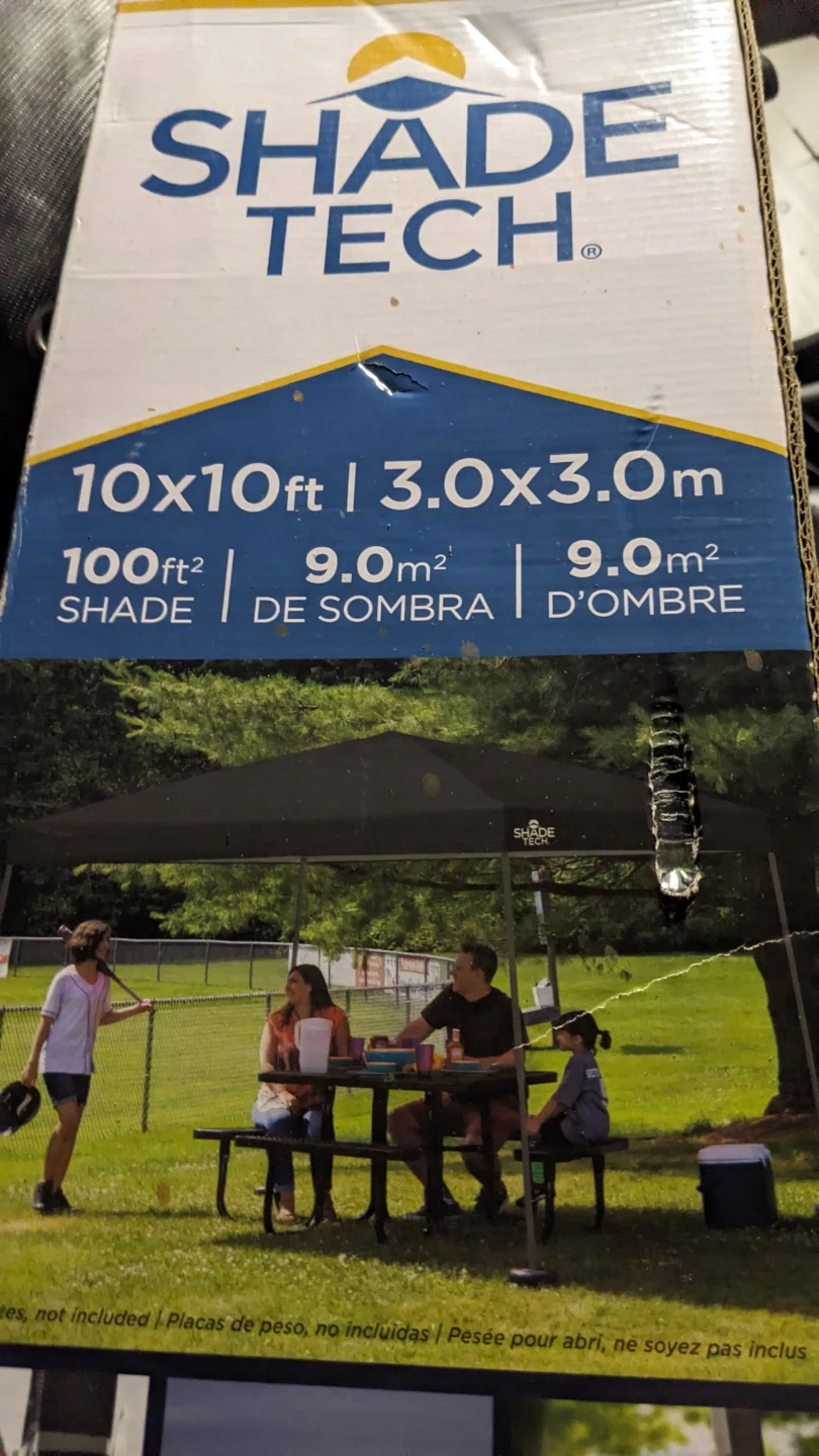Shade Tech 10x10ft Instant Canopy