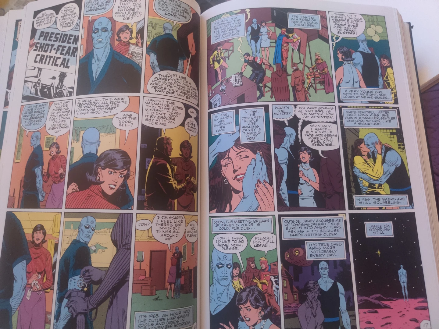Absolute Watchmen Hardcover Graphic Novel - photo 3