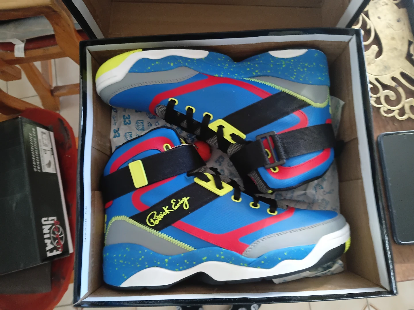 Patrick Ewing Athletics High Top Basketball Shoes - photo 3