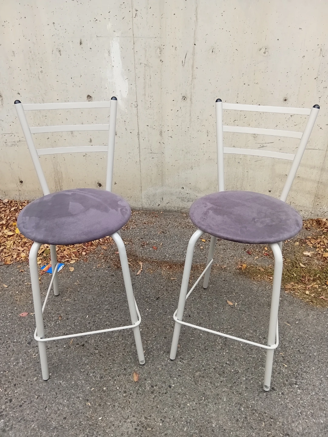 Pair Of Nordesign Counter Height Stools
