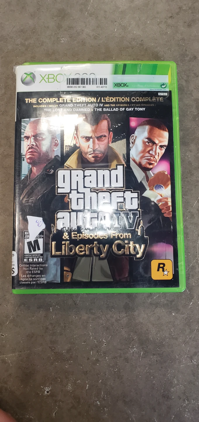 Grand Theft Auto IV Complete Edition for Xbox 360