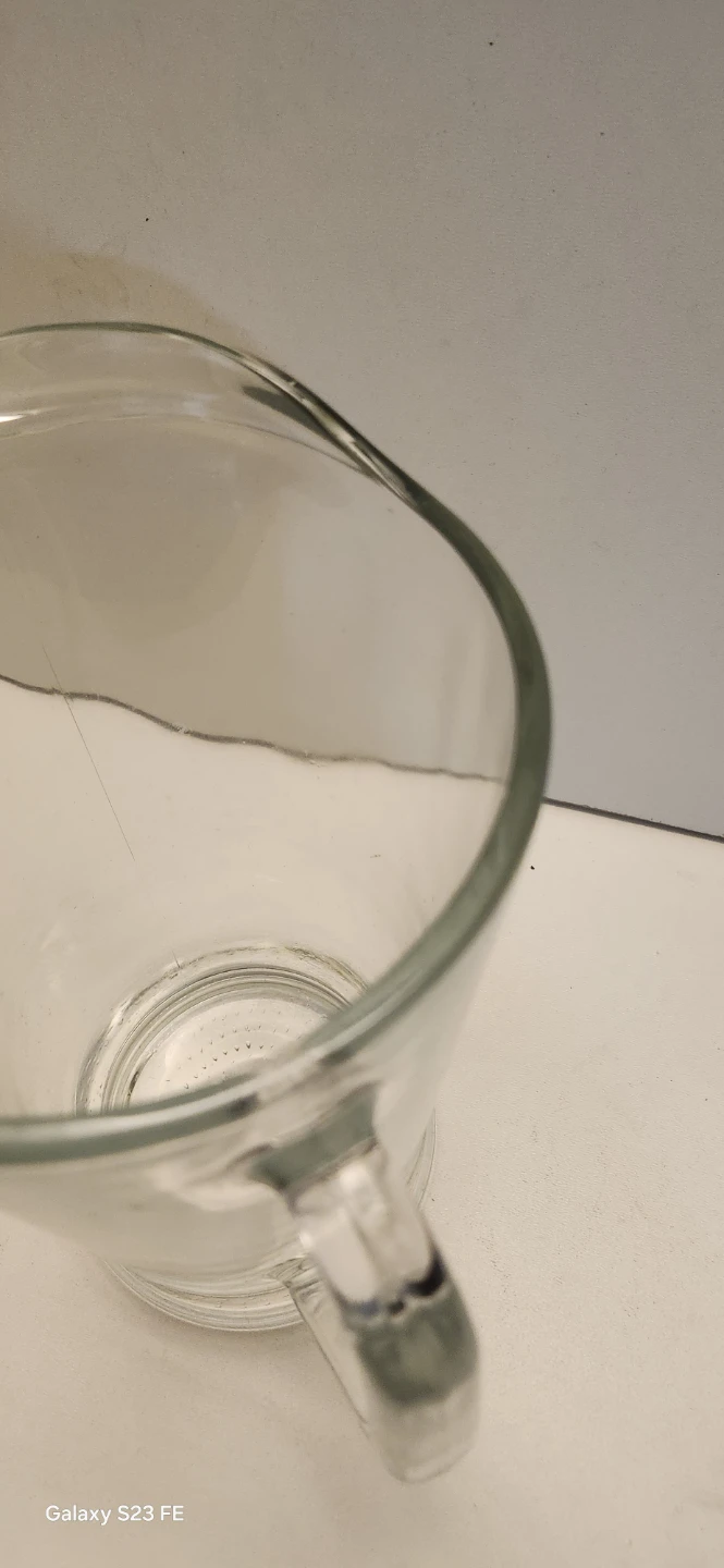 Clear glass beverage pitcher - photo 5
