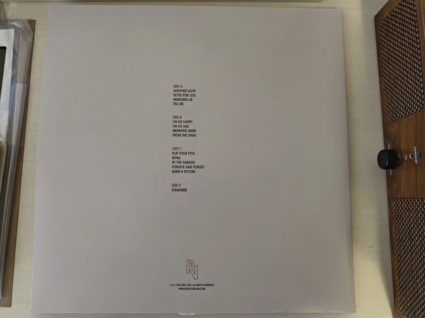 Red Vox - Another Light Vinyl [DAMAGED COVER] - photo 2