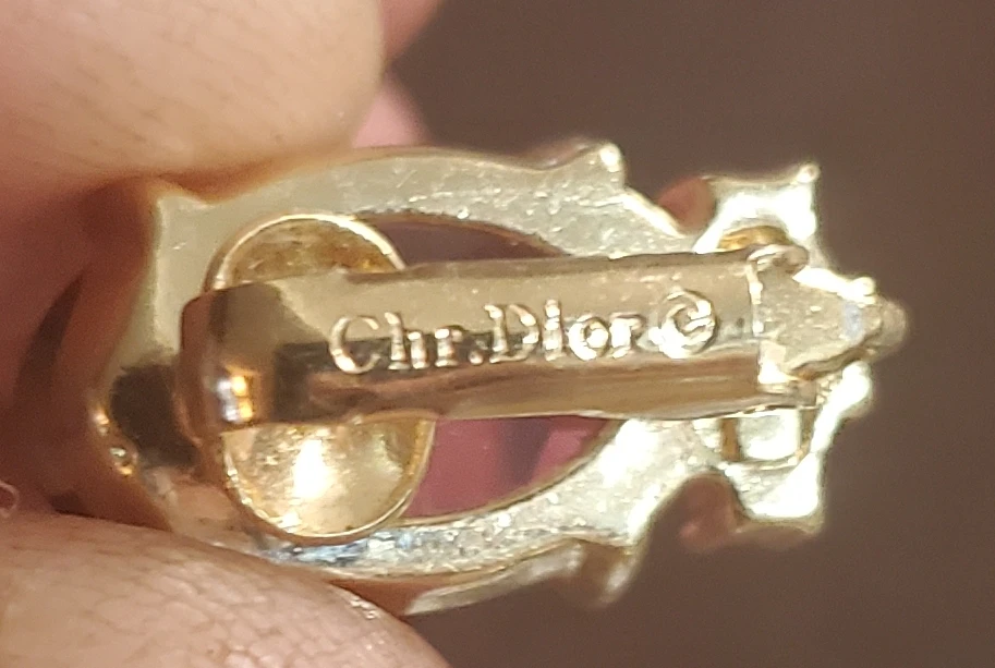 Christian Dior Vintage Clip-On Earrings - photo 3