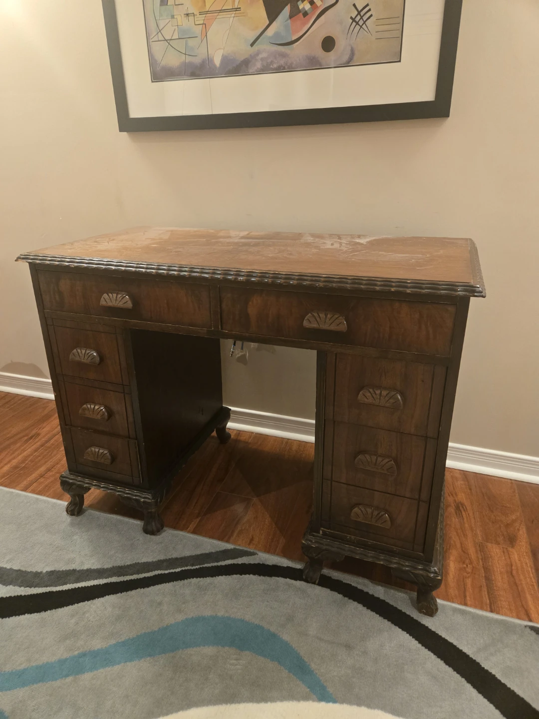 Vintage Wooden Desk