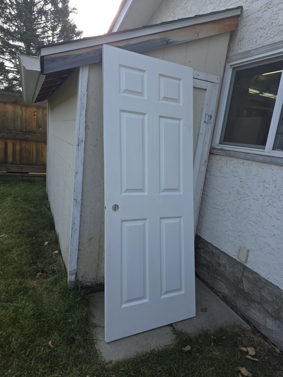 White 6-Panel Interior Door