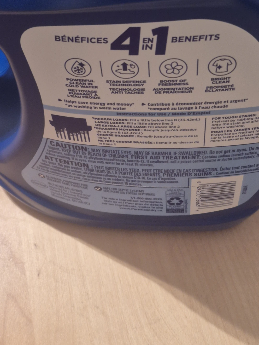 BN)Purex 4-in-1 Coldwater Laundry Detergent - photo 2