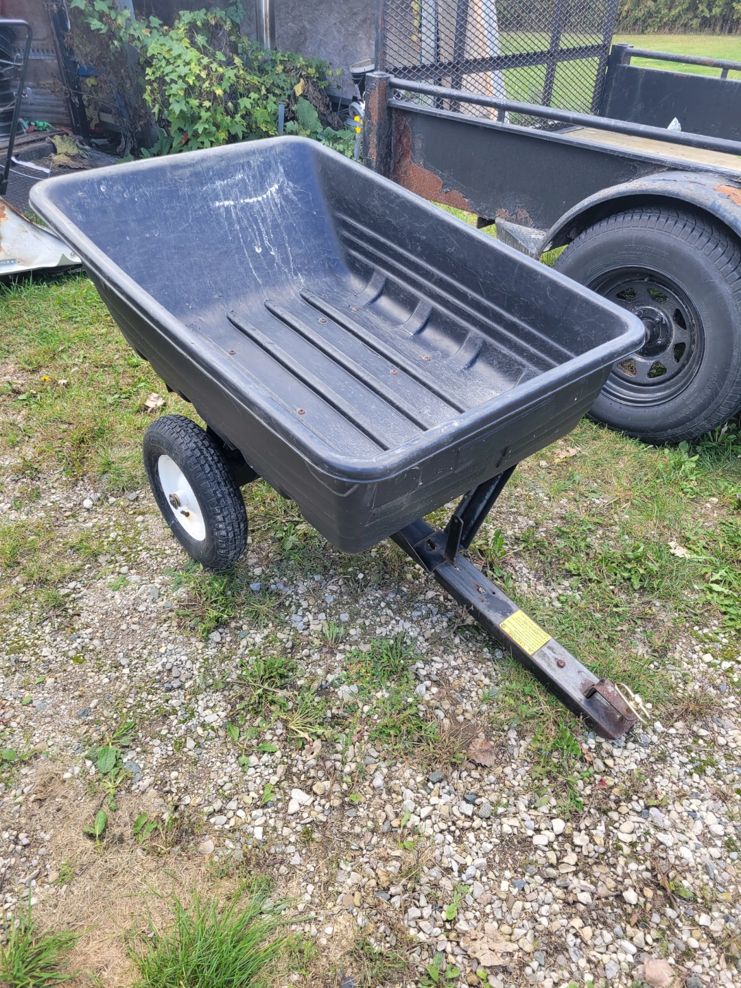 Garden Dump Cart Trailer