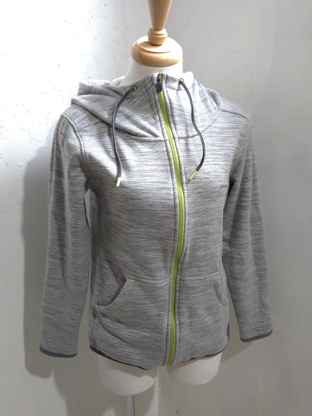 Eddie Bauer Women's Grey Full-Zip Hoodie