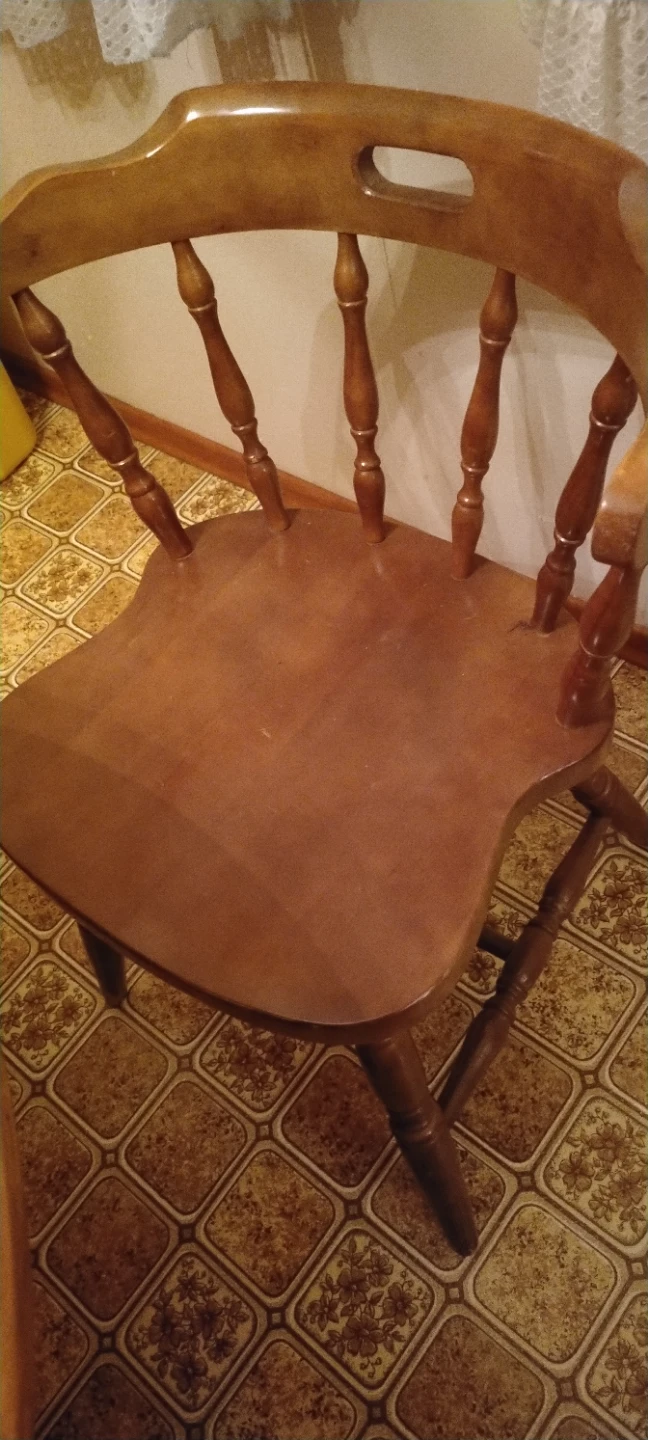 Wooden Dining Table and Chairs Set - photo 2