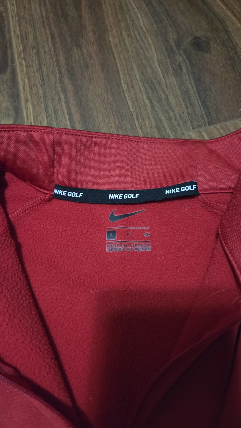 Nike Golf Red Half-Zip Pullover - photo 5
