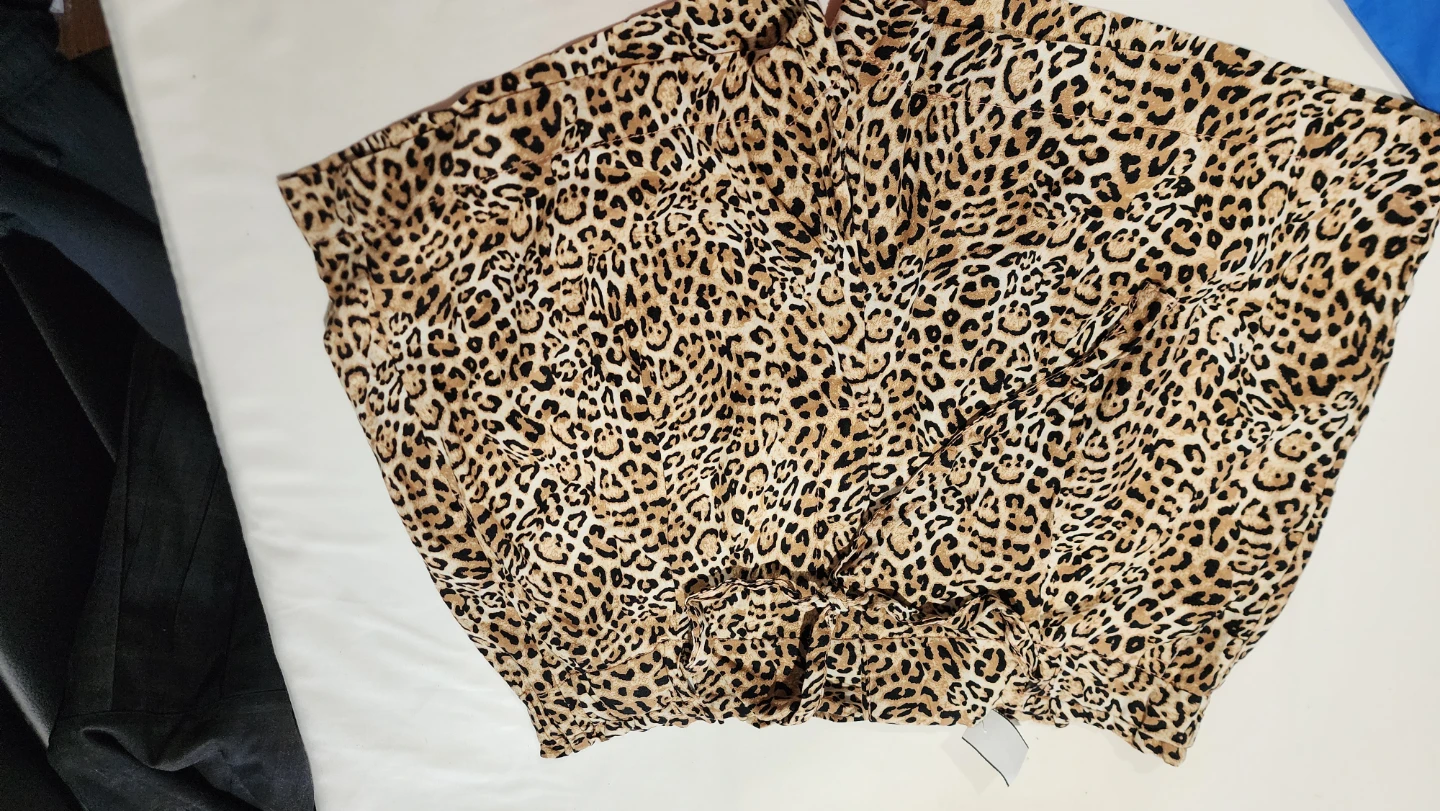 Joe Fresh Plus Leopard Print Shorts