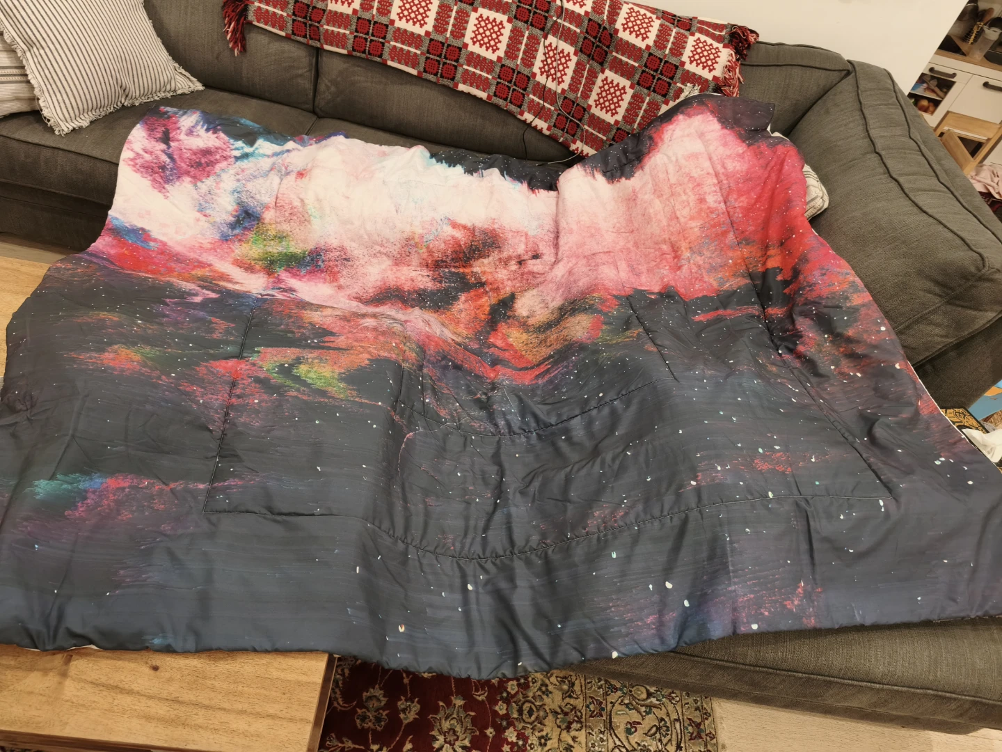 Galaxy Print Comforter - photo 3